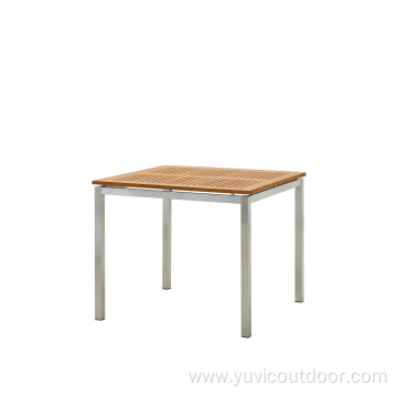 Burma Teak Material Outdoor Dining Table With Apl-Tb102